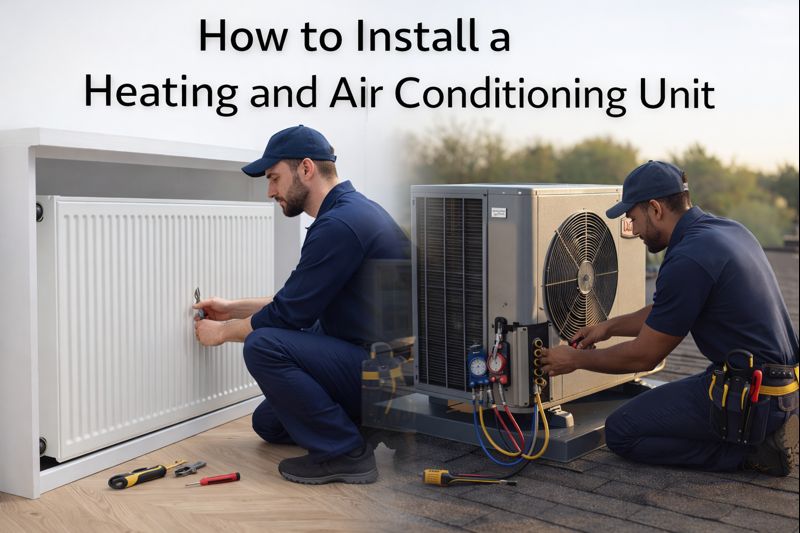 How to Install a Heating and Air Conditioning Unit