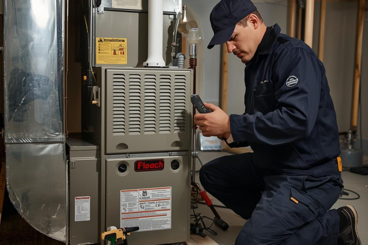 furnace installation